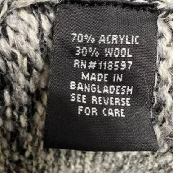 The Limited Animal Print Wool Blend Sweater Jacket - Picture 4 of 6